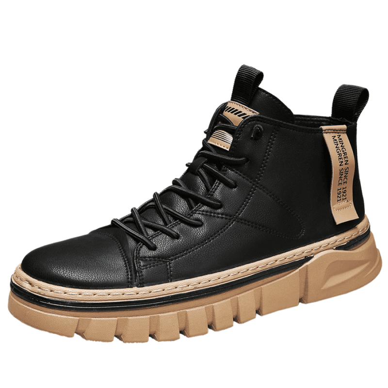 Bota Masculina Couro Moderna