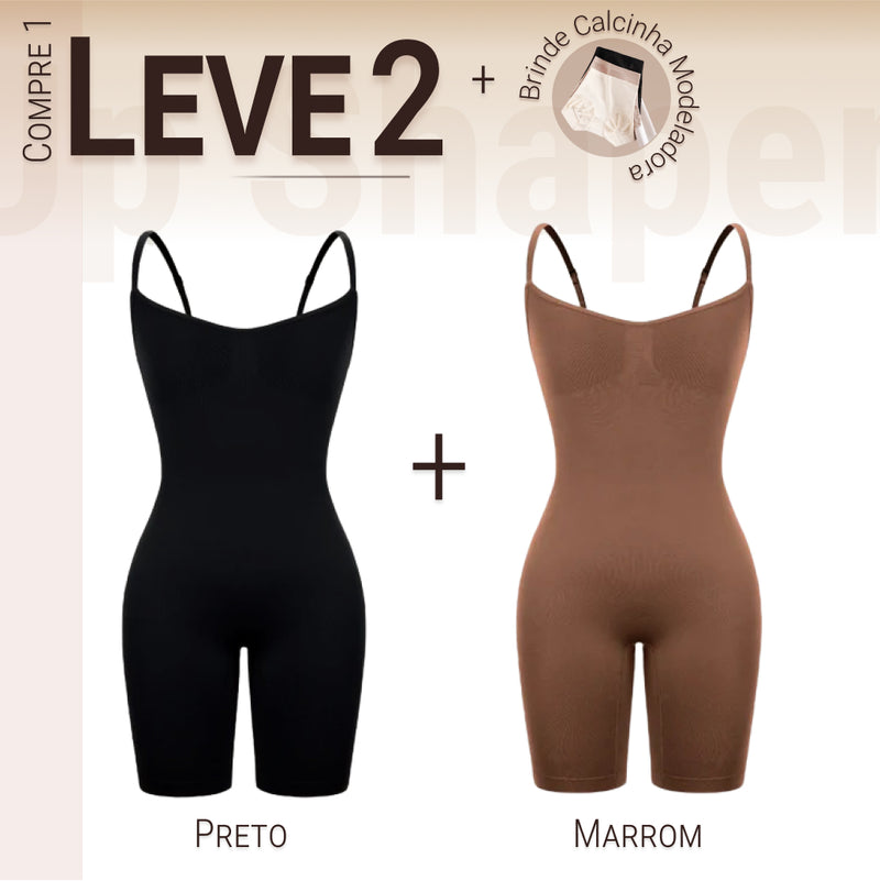 Body Modelador - Up Shaper - Compre 1 Leve 2 + Brinde Calcinha Modeladora