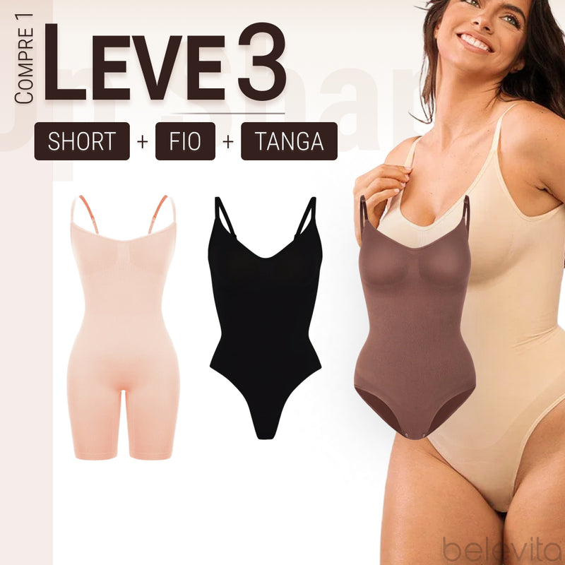 Body Modelador - Up Shaper | PAGUE 1 LEVE 3 + BRINDE