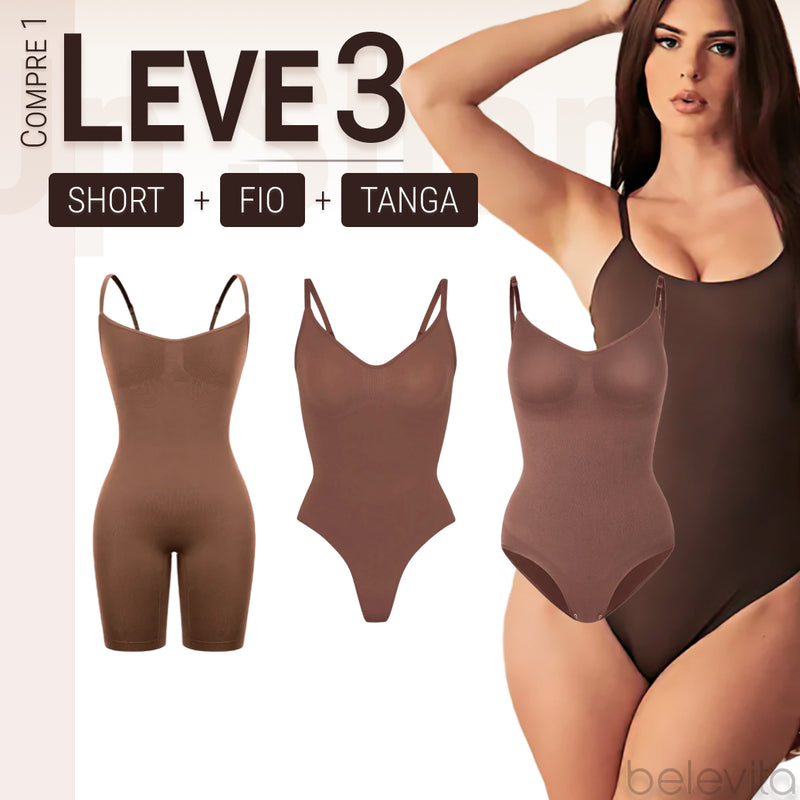 Body Modelador - Up Shaper | PAGUE 1 LEVE 3 + BRINDE