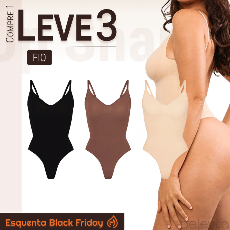 Body Modelador - Up Shaper | PAGUE 1 LEVE 3 + BRINDE - ESQUENTA BLACK FRIDAY